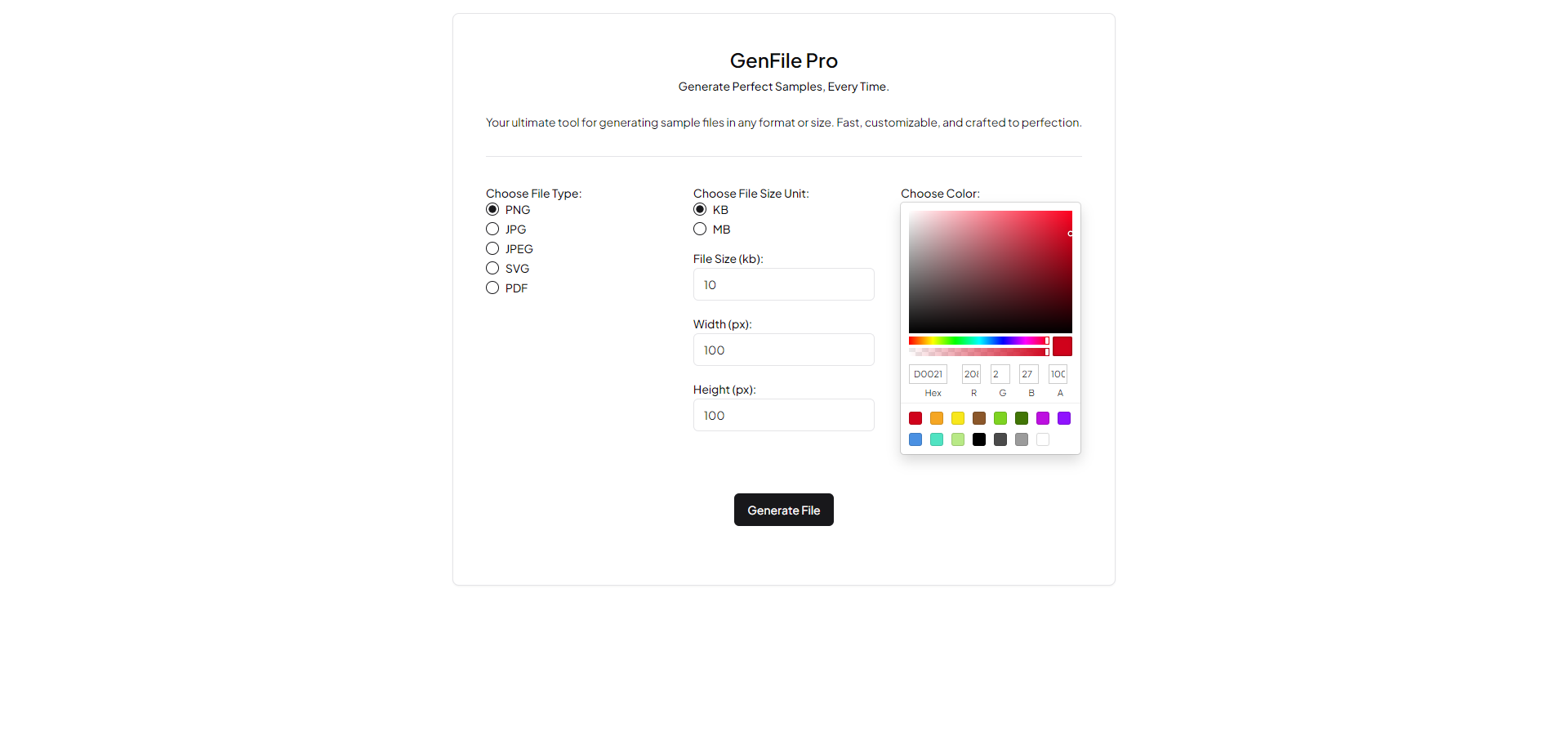 GenFile Pro